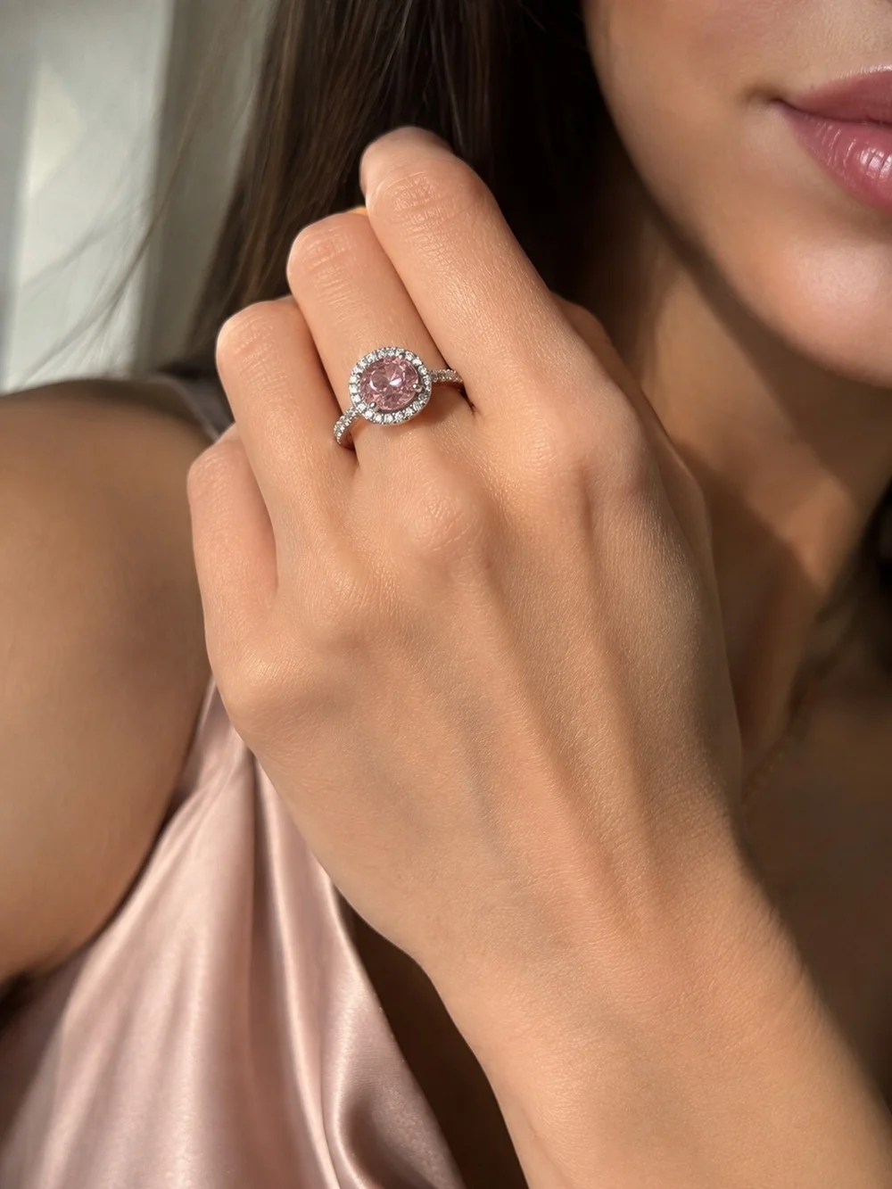 : 925 Sterling Silver 5CT Moissanite Ring – Luxury Fine Jewelry Quality